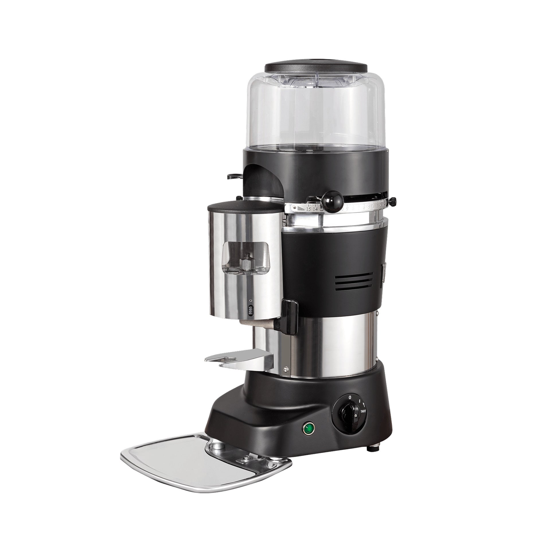 La Marzocco Vulcano Coffee Grinder, 3/4 angle