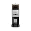 Lelit Steve PM20 Flat Burr Coffee Grinder in polished steel, front view
