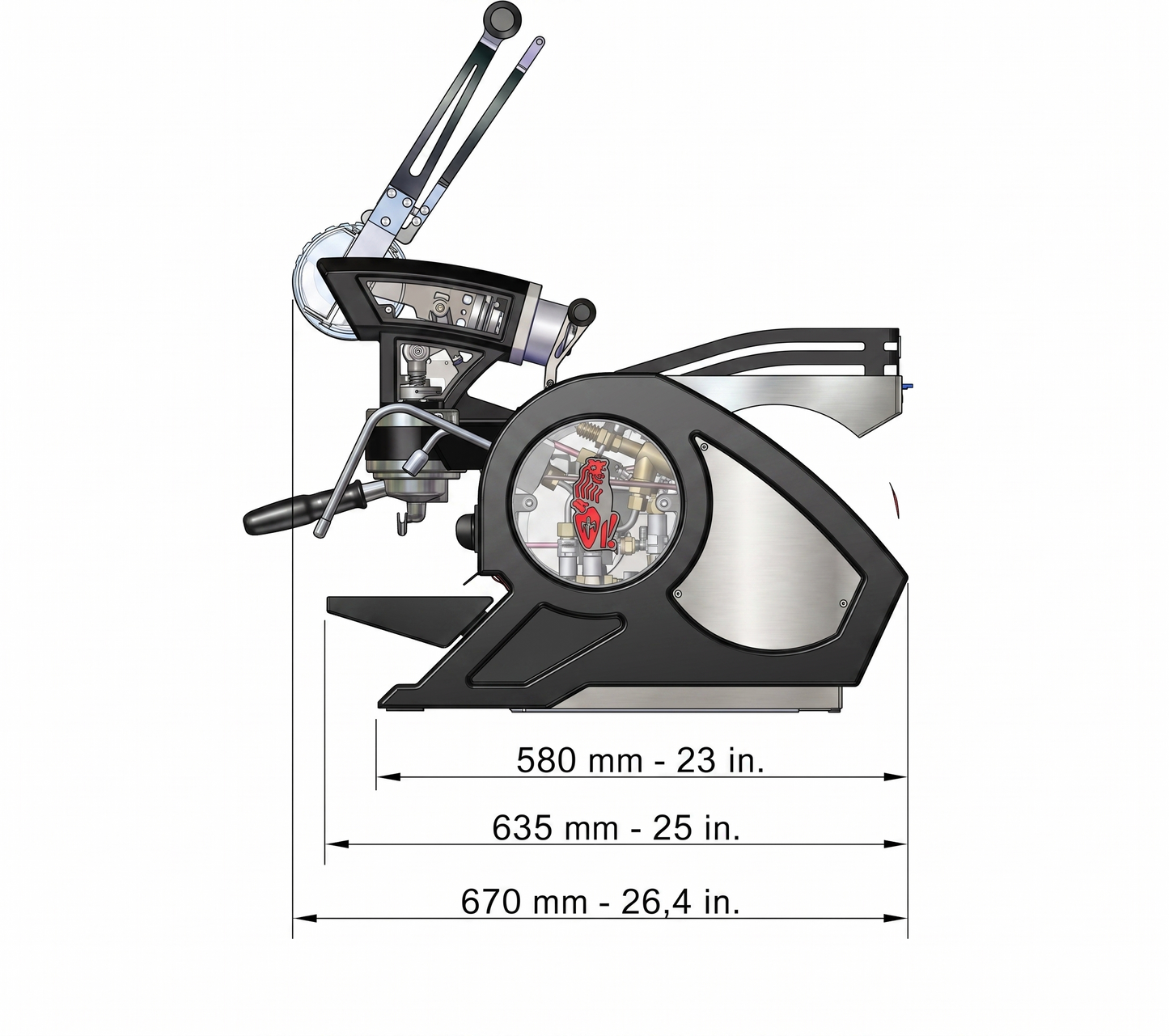 La Marzocco Leva X Commercial Espresso Machine - 2 Group