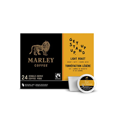 Marley Coffee Get Up Stand Up Single-Serve Coffee Pods