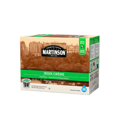 Martinson Coffee Irish Creme Flavored Single-Serve Coffee Pods