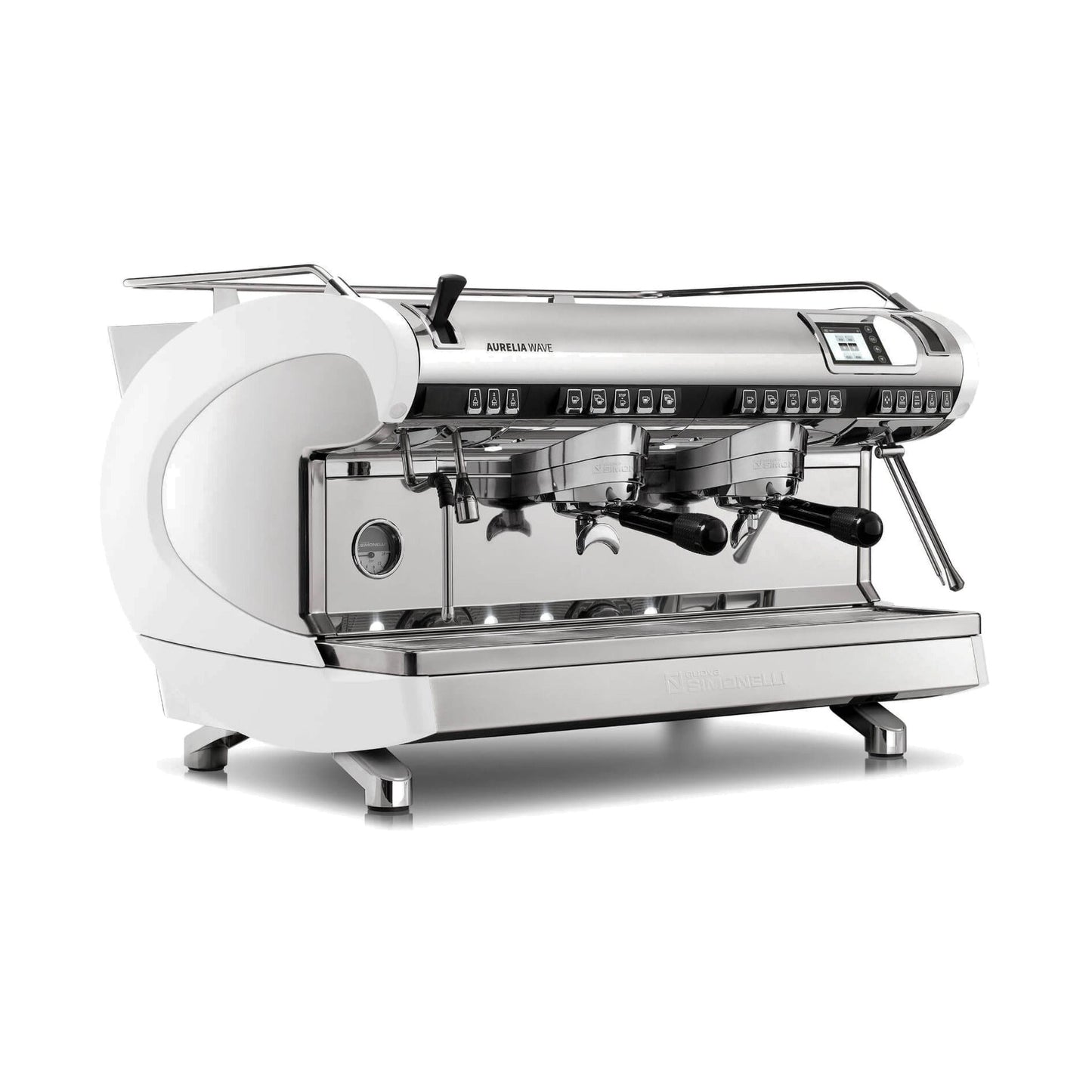 Nuova Simonelli Aurelia Wave 2 Group Volumetric Commercial Espresso Machine, side view