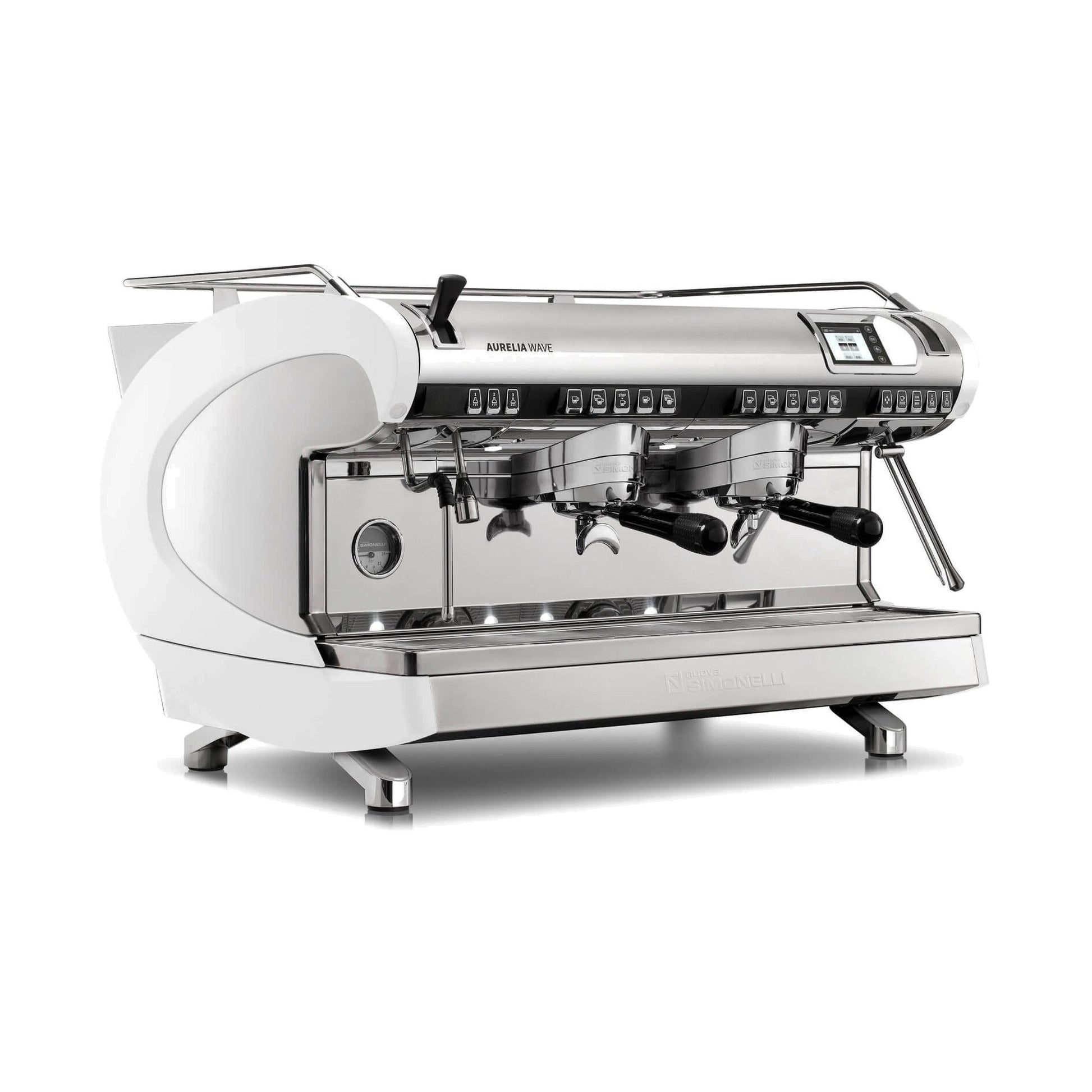 Nuova Simonelli Aurelia Wave 2 Group Volumetric Digit Commercial Espresso Machine, side view