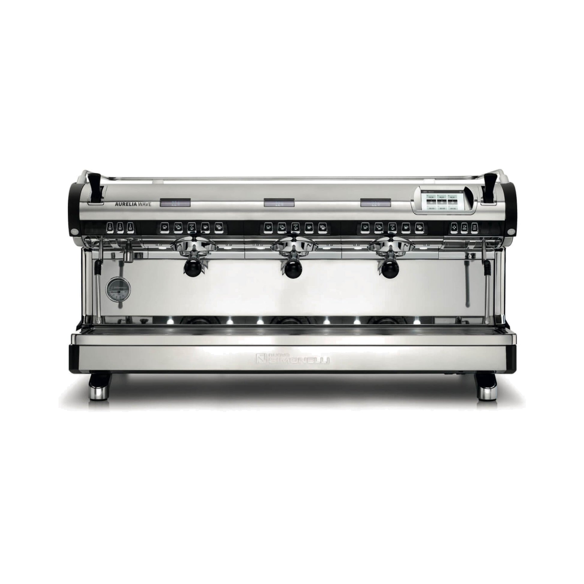 Nuova Simonelli Aurelia Wave 3 Group Volumetric Digit Commercial Espresso Machine, side view