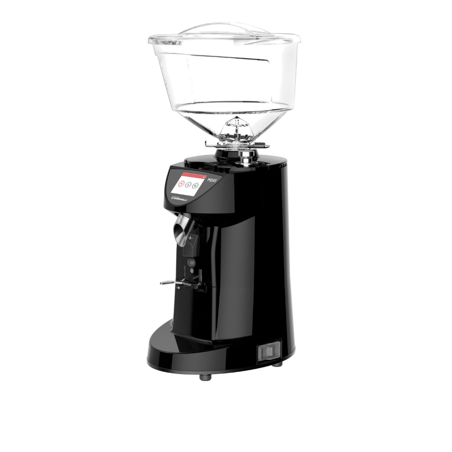Nuova Simonelli MDXS Core On Demand Coffee Grinder, Black, detail view