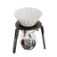 OutIn Foldable Coffee Stand, under a pour-over cone
