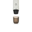 OutIn Nano Portable Espresso Machine Cup, shown with a pearl white nano
