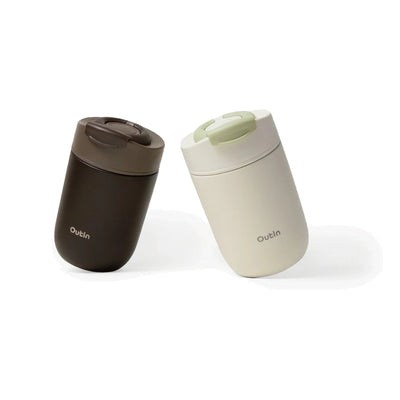 OutIn Travel Tumbler in sand white