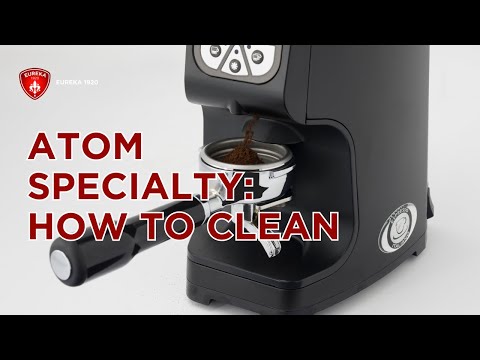 Eureka Atom Specialty: how to clean the chute group