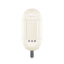 Smeg Manual Espresso Coffee Machine ECF00CRUS in cream, top-down view