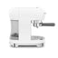 Smeg Manual Espresso Coffee Machine ECF00WHUS in white, three-quarter front-right view