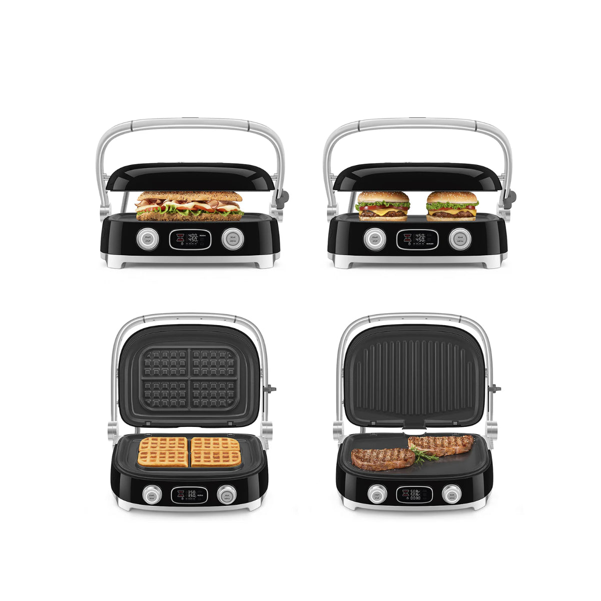 Four combiné vapeur de comptoir Smeg COF01CRUS (Crème)