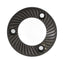 SSP 58mm Flat Burrs in silver knight, front view