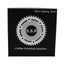 SSP 58mm Flat Burrs in silver knight, retail packaging