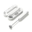 Subminimal NanoFoamer GO in white with its matching open carry case and impellers