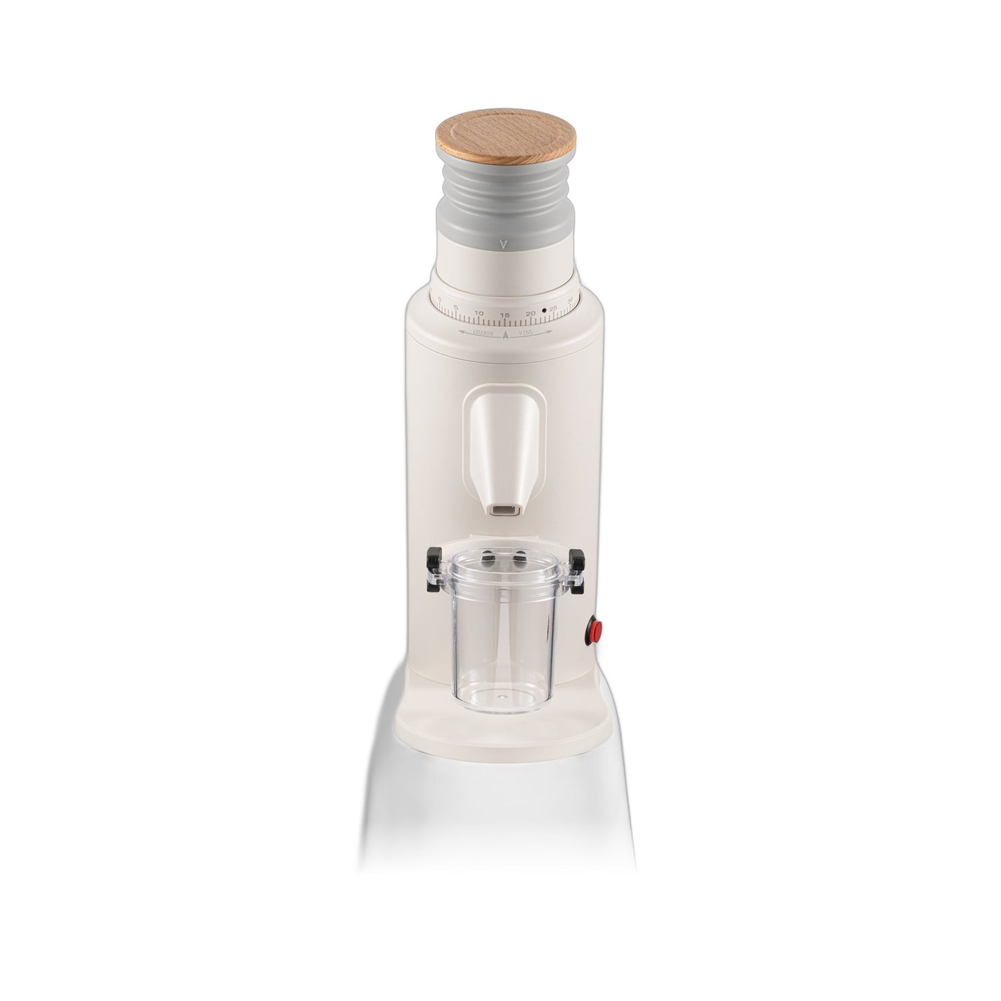 T58 Single Dose Coffee Grinder With Flat Burrs in light grey